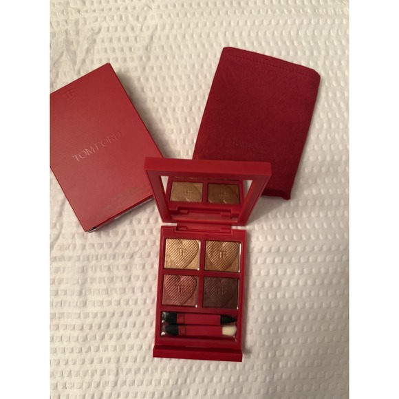 Tom Ford Other - Tom Ford Eye Color Quad 04 Honeymoon Limited Edition Red Comp Eyeshadow Palette